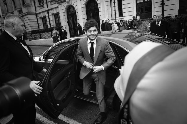 Iwan Rheon attends the Jameson Empire Awards 2016.