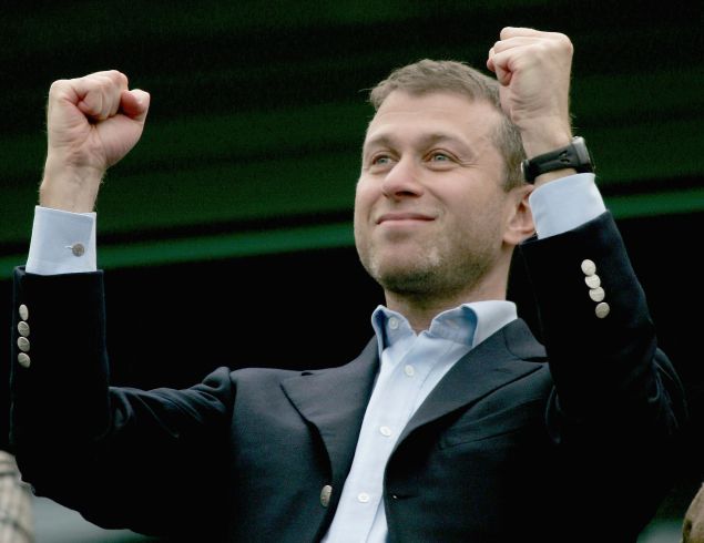 Time to celebrate, Roman Abramovich!