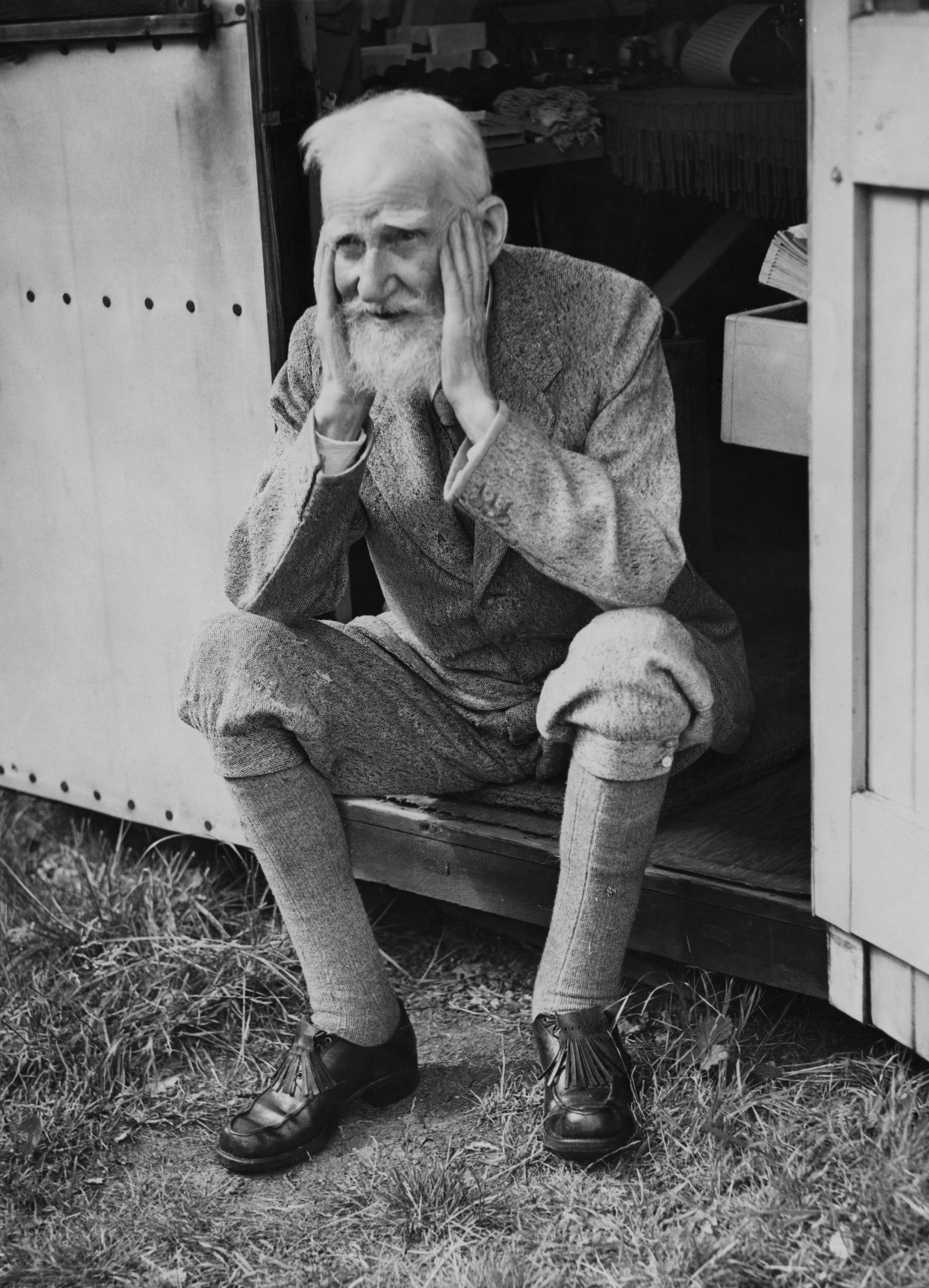 Despite living in Hertfordshire, George Bernard Shaw called his writing shack “London”. That way, his secretary could honestly say that Shaw had “gone to London” when he retreated to the backyard to write his Nobel Prize-winning plays.