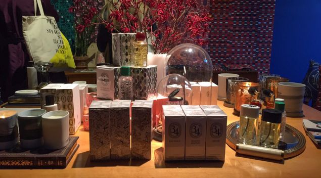 diptyque's pop-up shop in Boerum Hill, Brooklyn