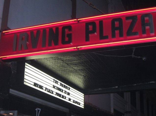 Irving Plaza isn't hosting rap any time soon