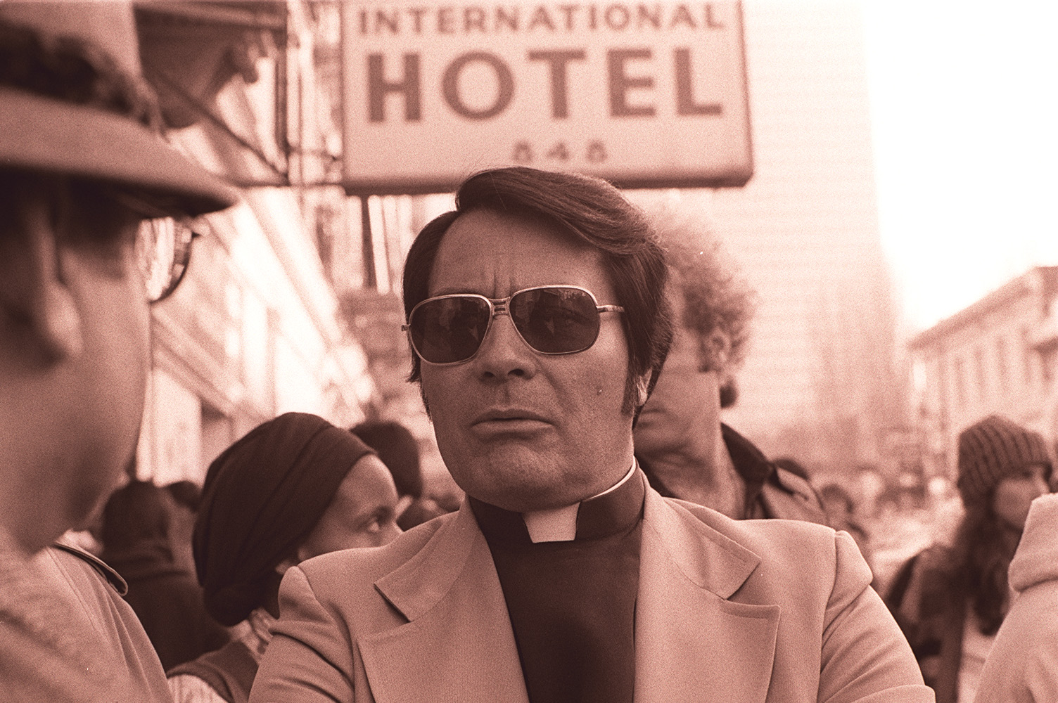 Reverend Jim Jones, 1977.