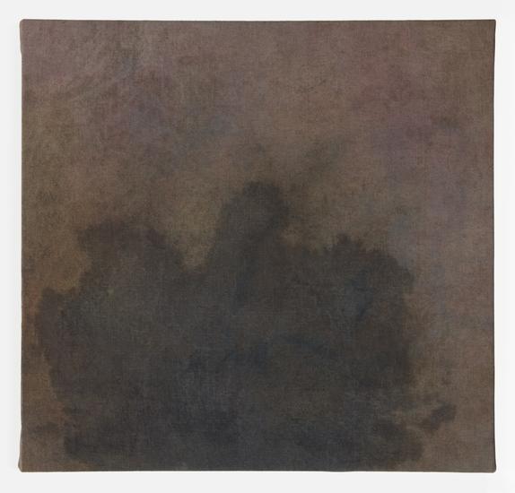 Byron Kim, Stain, Methylene Blue, 2016.