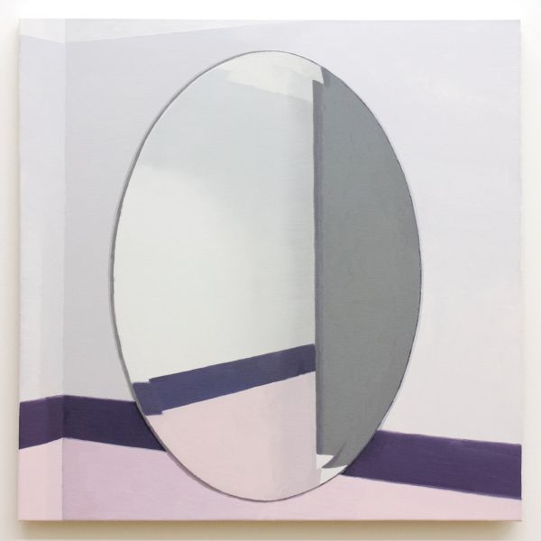 Roger White Pink Mirror, 2015.