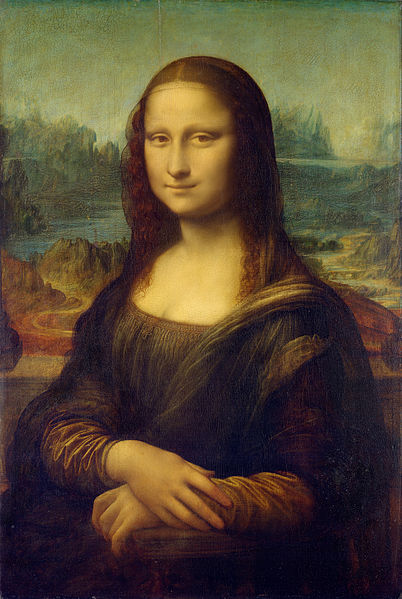 Mona Lisa, by Leonardo da Vinci.