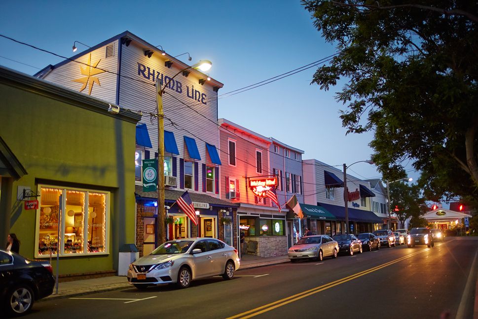 Downtown Greenport.