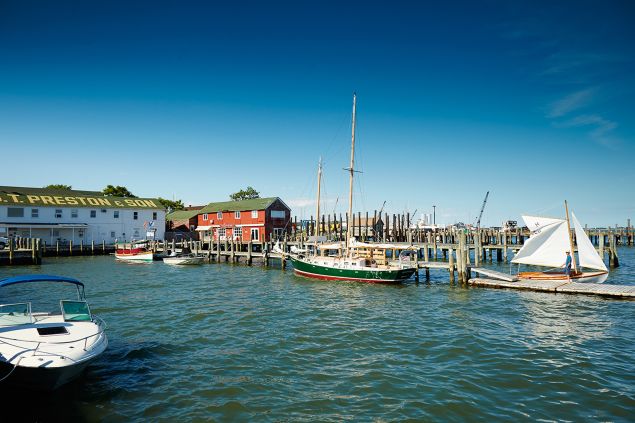 Greenport Harbor.
