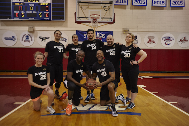 The winning team.