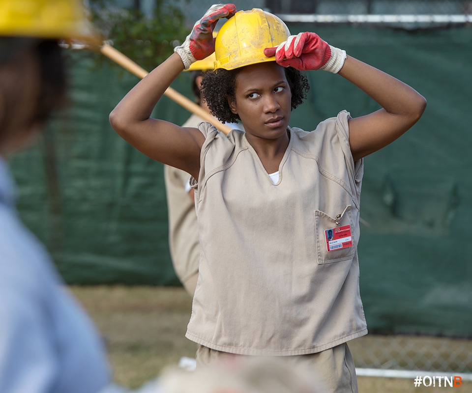 Vicky Jeudy on Orange is the New Black.