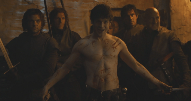 Iwan Rheon as Ramsay Bolton.