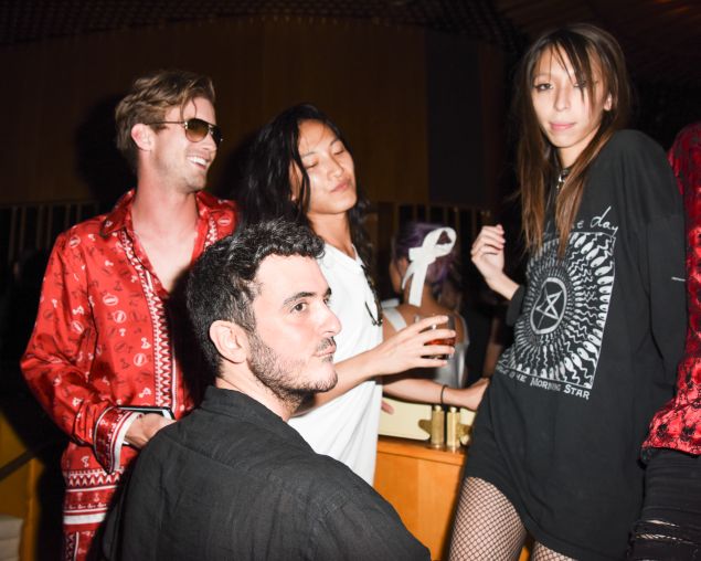 RJ King, Alexander Wang, Issa Lish