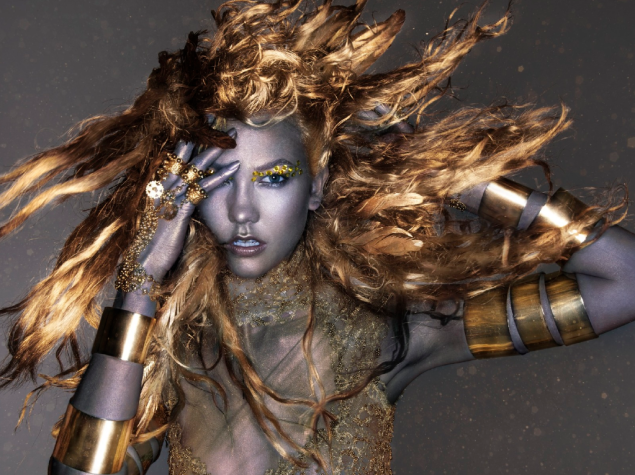Karlie Kloss as greed