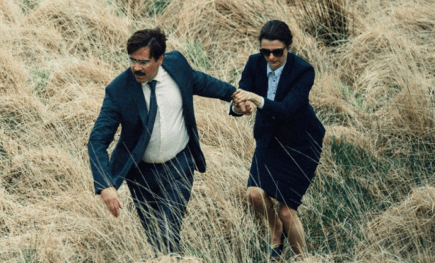 Colin Farrell and Rachel Weisz in The Lobster. 