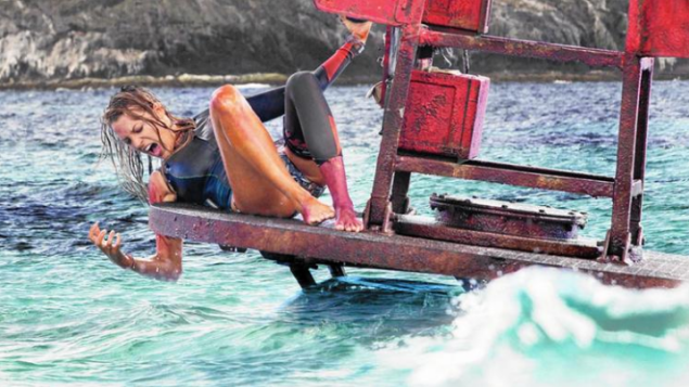 Blake Lively in The Shallows.