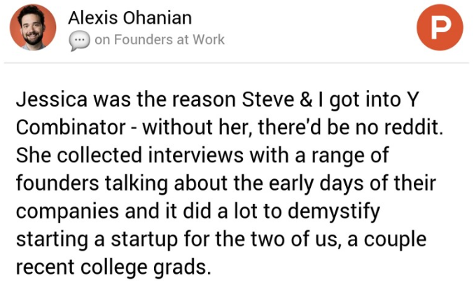 Alex Ohanian on Product Hunt