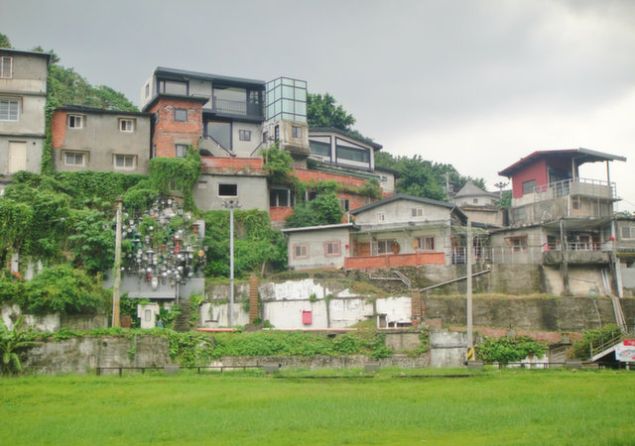 The Treasure Hill artist village in Taipei.
