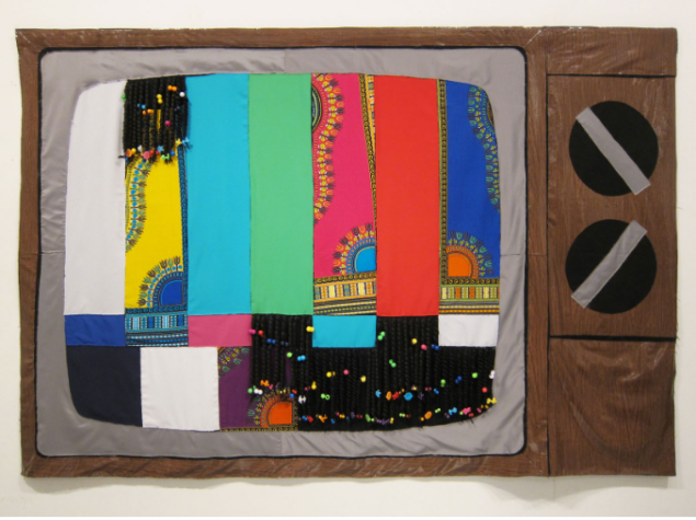An artwork by Derrick Adams.