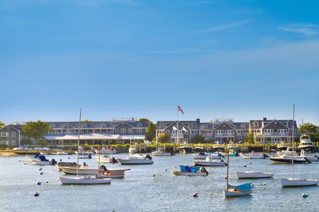 The Gathering Spot: Traditional types wouldn’t dream of celebrating a special occasion anyplace but The White Elephant, Nantucket’s social hub. Weddings on the lawn or terrace come with harbor views; bridal couples can practically watch their guests walk from the ferry.