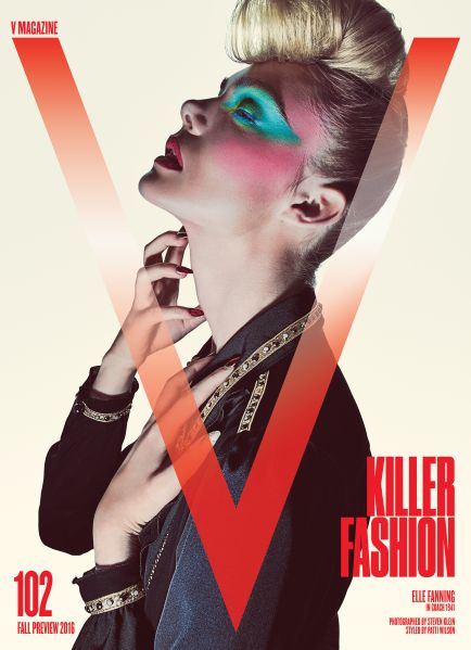 Elle Fanning nabs her first solo V Magazine cover.