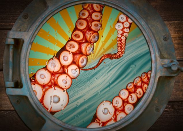 Still of multimedia animation, 'Voyage', by Beau Stanton