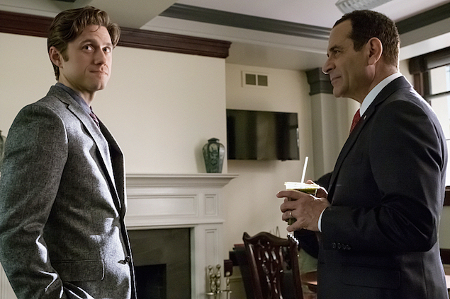 Tveit with Tony Shaloub