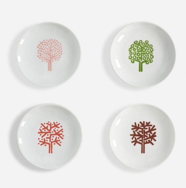 Ashtrays from the Four Seasons Restaurant.