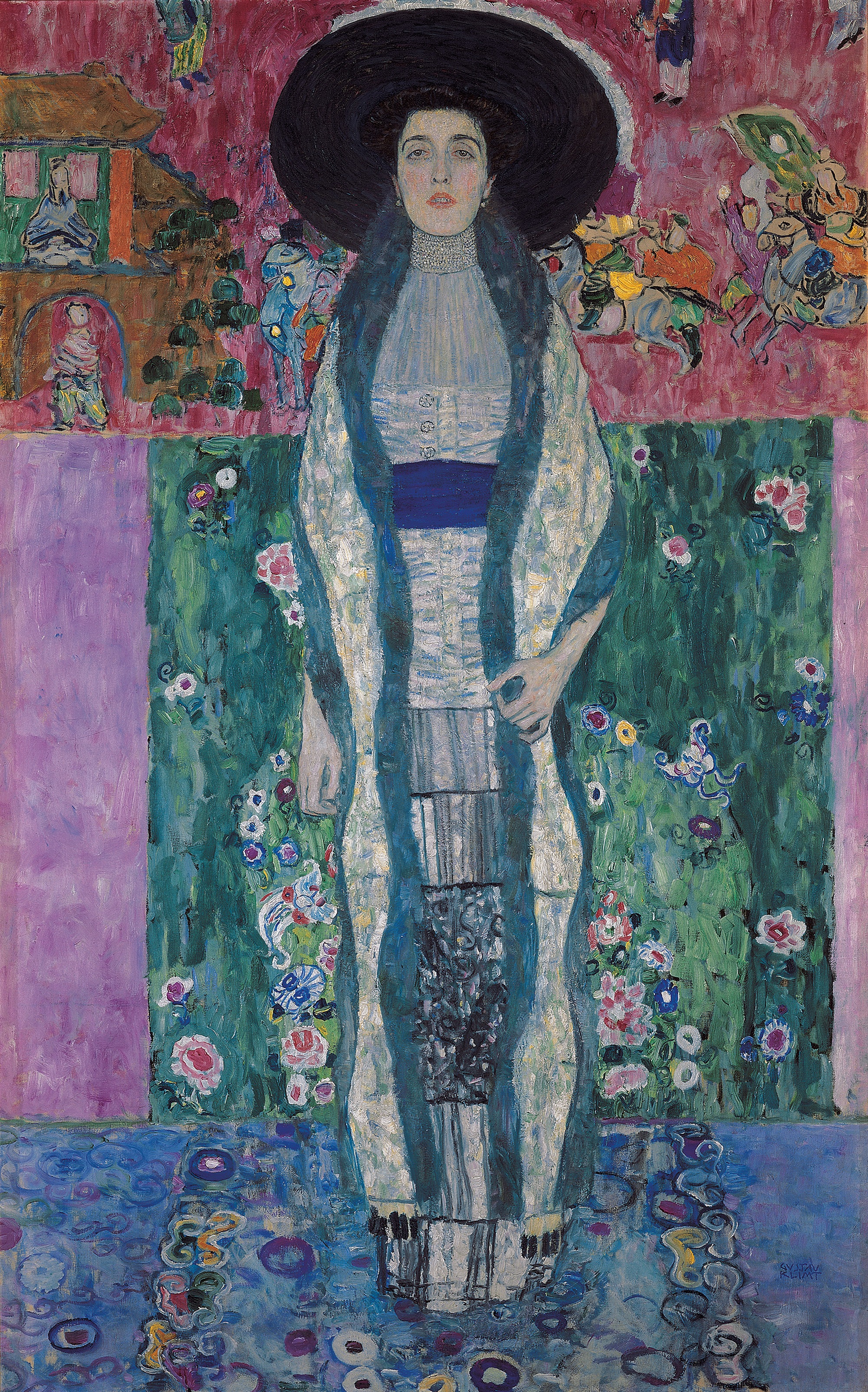 Portrait of Adele Bloch-Bauer II, 1912 Oil on canvas Private Collection