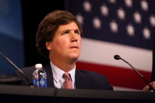 Conservative pundit Tucker Carlson now serves as editor in chief of The Daily Caller.