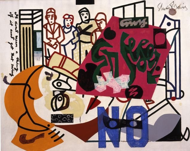 Stuart Davis, American Painting, 1932/42–54.