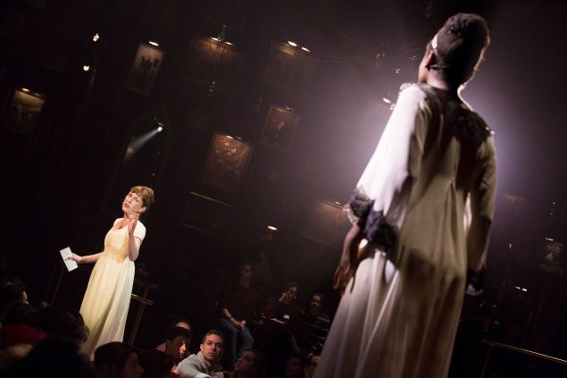 Brittain Ashford and Denée Benton in NATASHA, Pierre and the Great Comet of 1812.
