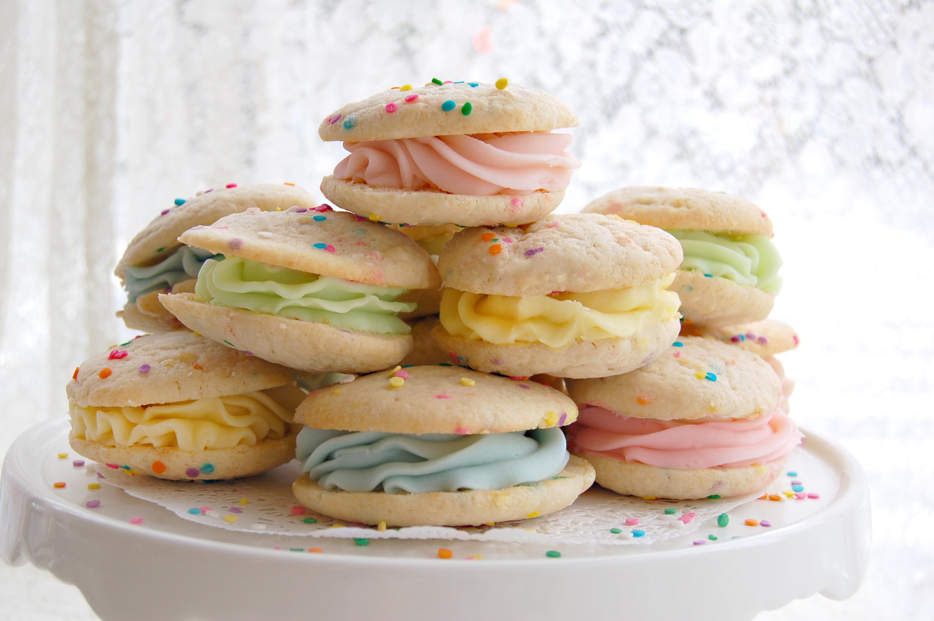 Confetti whoopies.