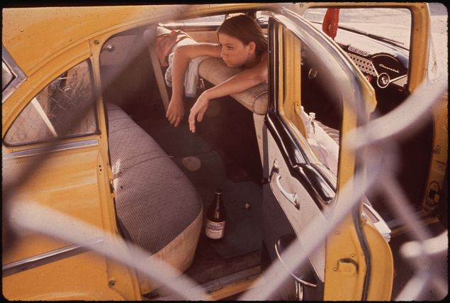 A photo by Danny Lyon.