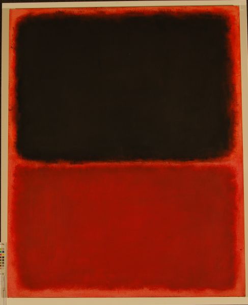 The fake Rothko sold to Domenico and Eleanore de Sole.