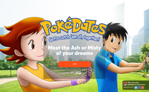 Project Fixup's new dating service, PokeDates