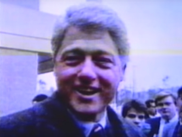 Bill Clinton in Kevin Rafferty's Feed, screening at BAM.