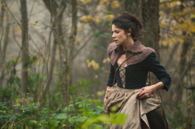 Caitriona Balfe as Claire Randall on Outlander.