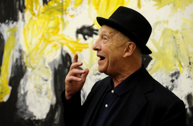German artist Georg Baselitz parted ways with his Chelsea loft.