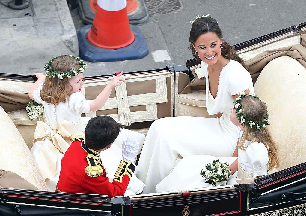 It definitely looks like Pippa already had a wedding.