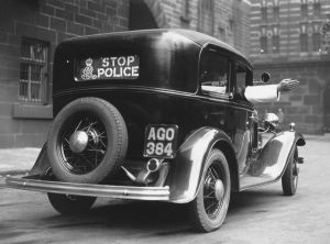 early police car