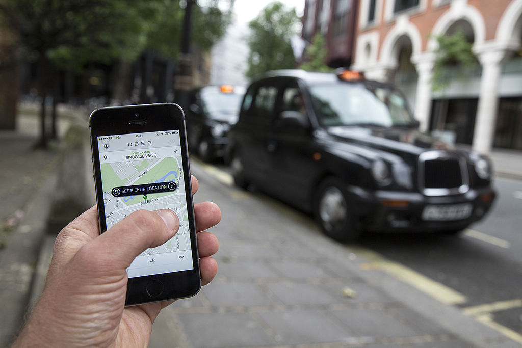 Instead of ordering an Uber in London, consider Tinder to find a date.