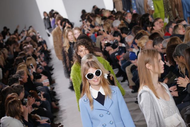 A regular scene at NYFW