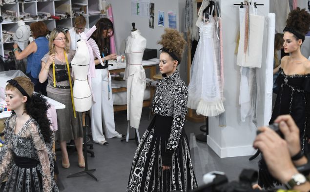 Inside Chanel's couture atelier