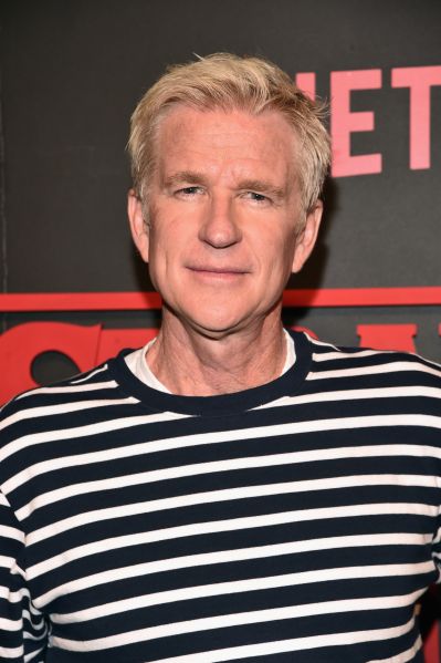 Matthew Modine at the premiere of Netflix's Stranger Things.