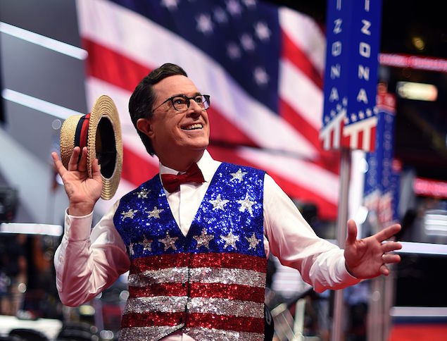 Welcome back, Mr. Colbert