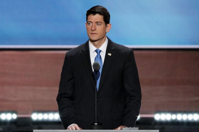 Speaker of the House Paul Ryan.