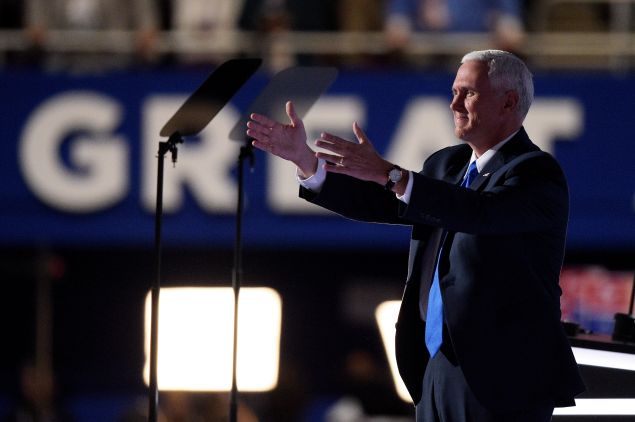 Indiana Gov. Mike Pence.