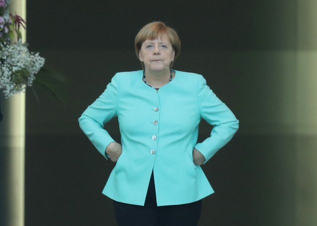 German Chancellor Angela Merkel.