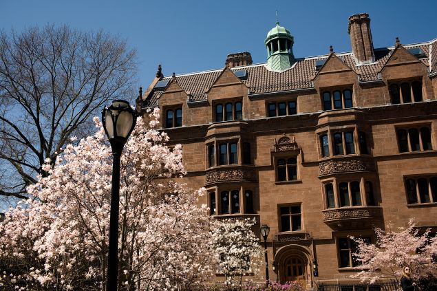 Yale University April 16, 2008 in New Haven, Connecticut.