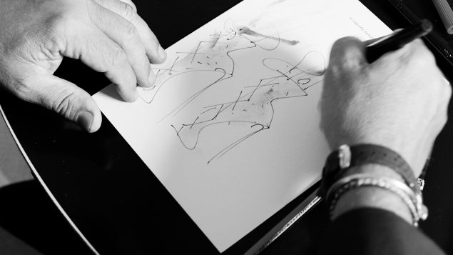 A sketch of shoes to come