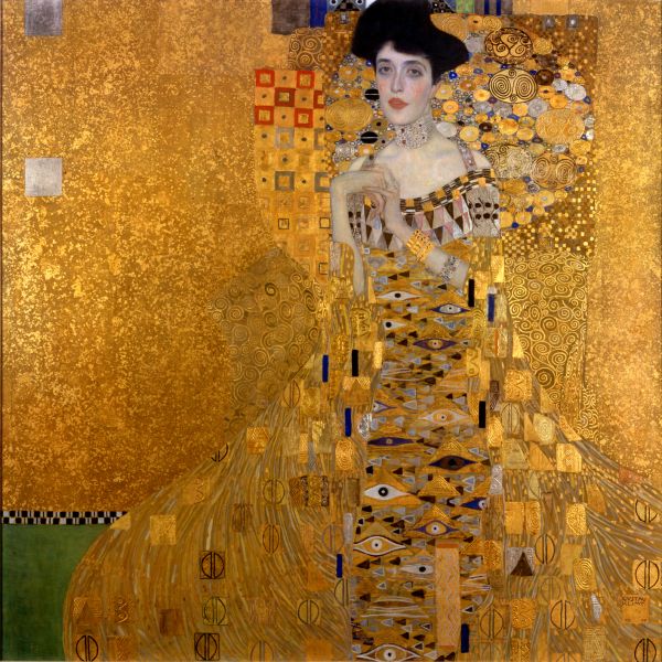 Adele Bloch-Bauer I (1907), known as the Woman in Gold, by Gustav Klimt